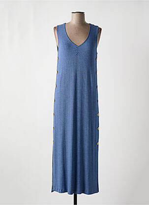 Rochie lungă albastru MSN femeie