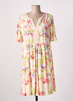 Rochie scurtă bej IMUA femeie