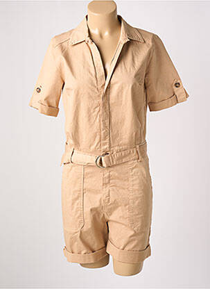 Salopetă scurtă bej IMUA femeie