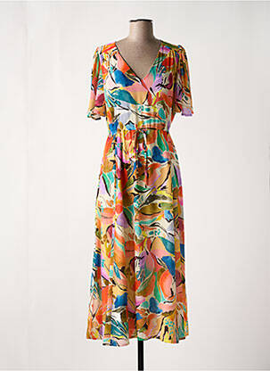 Rochie lungă portocaliu IMUA femeie