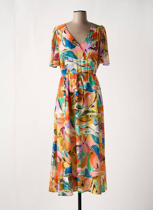 Rochie lungă portocaliu IMUA femeie