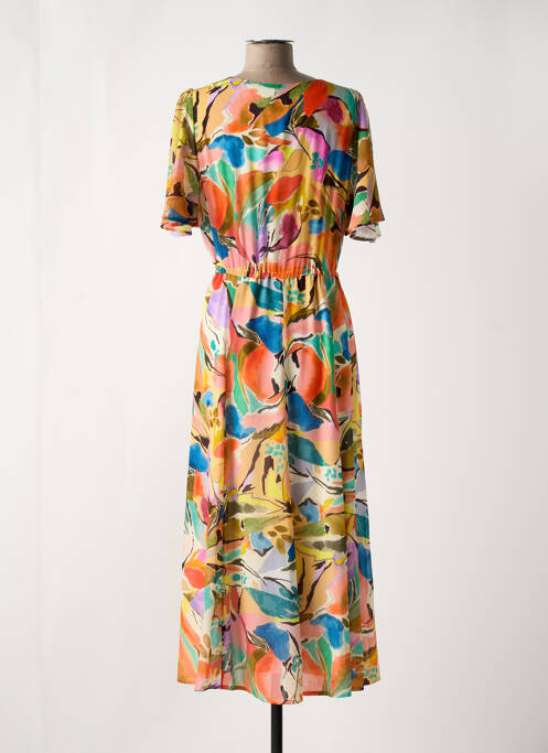 Rochie lungă portocaliu IMUA femeie