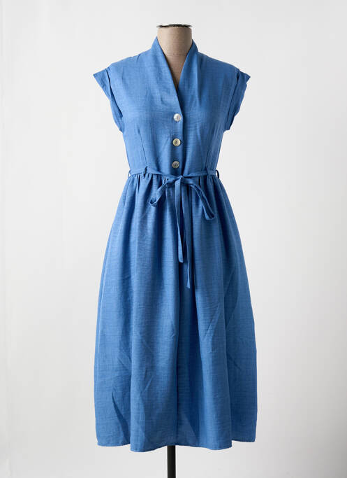 Rochie midi albastru IMUA femeie