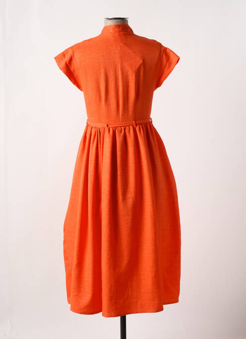 Rochie midi portocaliu IMUA femeie