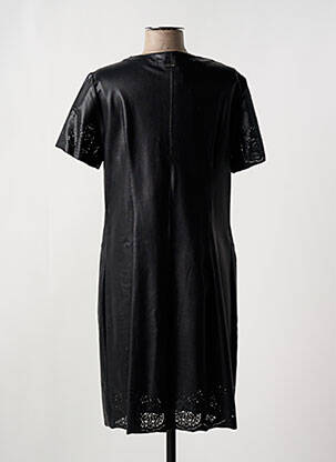 Rochie midi mâneci scurte mâneci scurte negru FRED SABATIER femeie