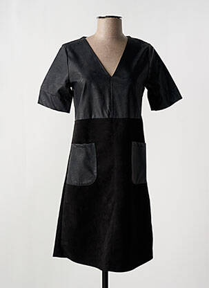 Rochie scurtă mâneci scurte mâneci scurte negru LA FÉE ATELIER BY LA FÉE MARABOUTÉE femeie