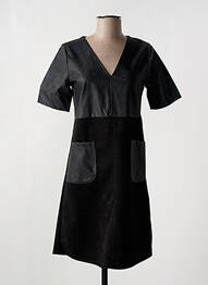 Rochie scurtă mâneci scurte mâneci scurte negru LA FÉE ATELIER BY LA FÉE MARABOUTÉE femme