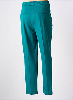 Pantalon slim talie înaltă talie înaltă verde OUI femeie