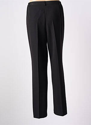 Pantalon drept talie elastică mărime normală negru TELMAIL femeie