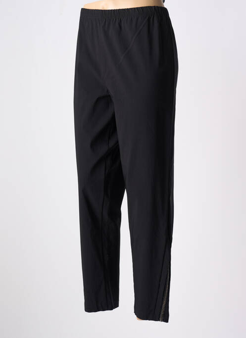 Pantalon drept negru FRANCK ANNA femeie