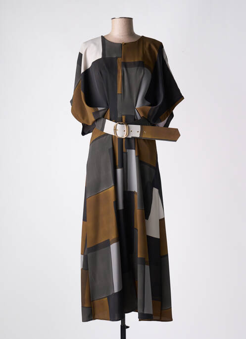 Rochie lungă gri IMPERIAL femeie