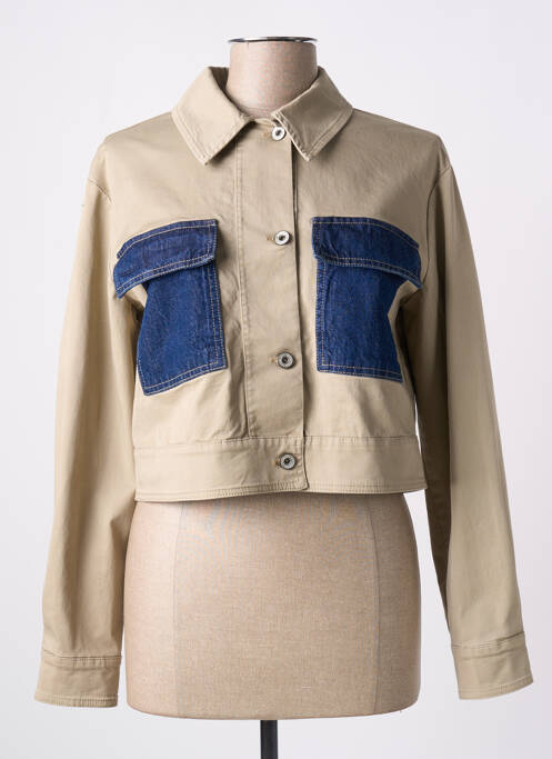 Jachete casual bej PLEASE femeie