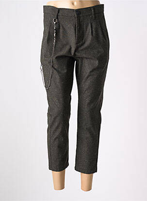 Pantalon 7/8 croială tip țigaretă mărime normală verde IMPERIAL femeie