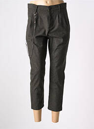 Pantalon 7/8 croială tip țigaretă mărime normală verde IMPERIAL femeie