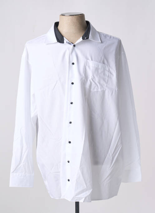 Cămașă cu mâneci lungi alb SEIDEN STICKER bărbat