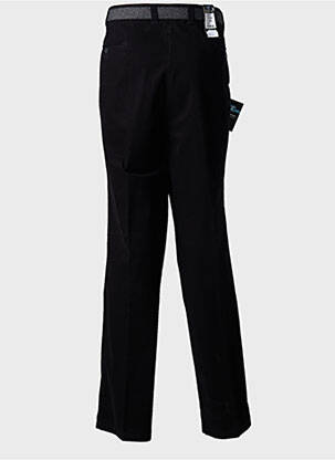 Pantalon drept elasticitate talie joasă albastru LUIGI MORINI bărbat