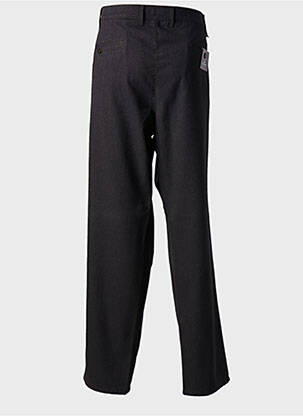 Pantalon slim țesătură melanj mărime normală negru PIONIER bărbat
