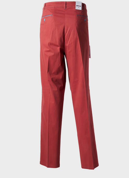 Pantalon chino roșu EMYLE bărbat