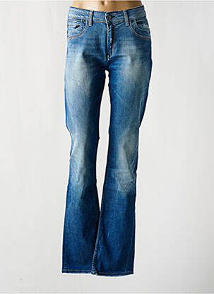 Blugi cu croială dreaptă albastru MC LEM femeie