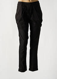 Pantalon slim talie înaltă talie înaltă negru TOXIK3 femeie