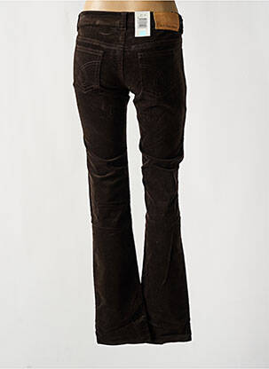 Pantalon drept elasticitate talie joasă maro CALVIN KLEIN femeie
