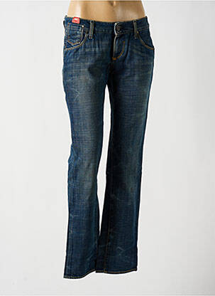 Blugi cu croială dreaptă albastru MISS SIXTY femeie