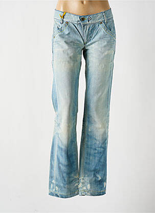 Blugi cu croială dreaptă albastru MISS SIXTY femeie