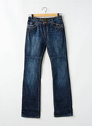 Blugi cu croială dreaptă albastru RWD femeie