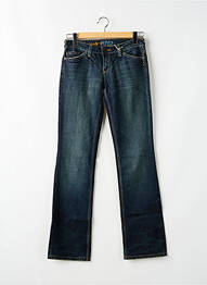 Blugi bootcut buzunare talie joasă albastru RWD femme