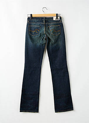 Blugi bootcut buzunare talie joasă albastru RWD femeie