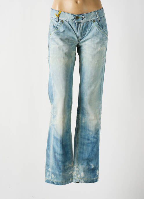 Blugi cu croială dreaptă albastru MISS SIXTY femeie