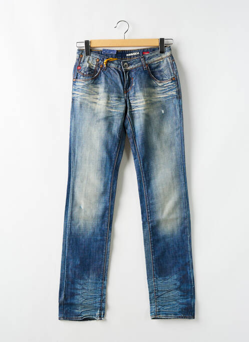 Blugi cu croială dreaptă albastru MISS SIXTY femeie