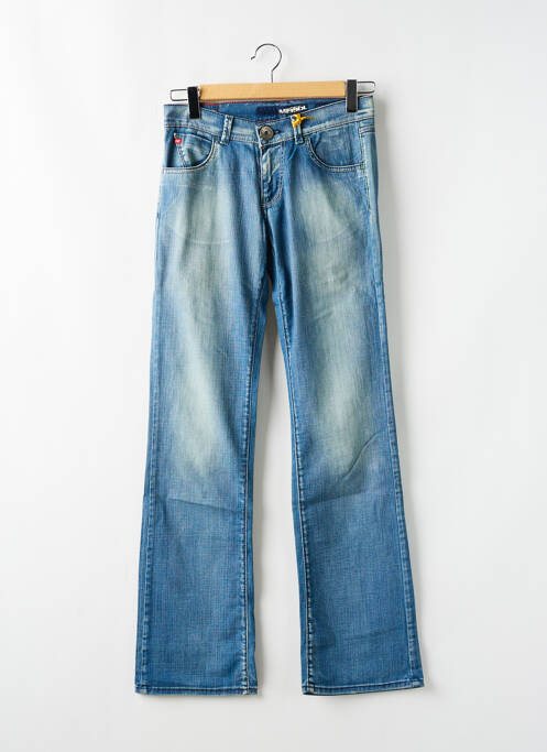 Blugi cu croială evazată albastru MISS SIXTY femeie