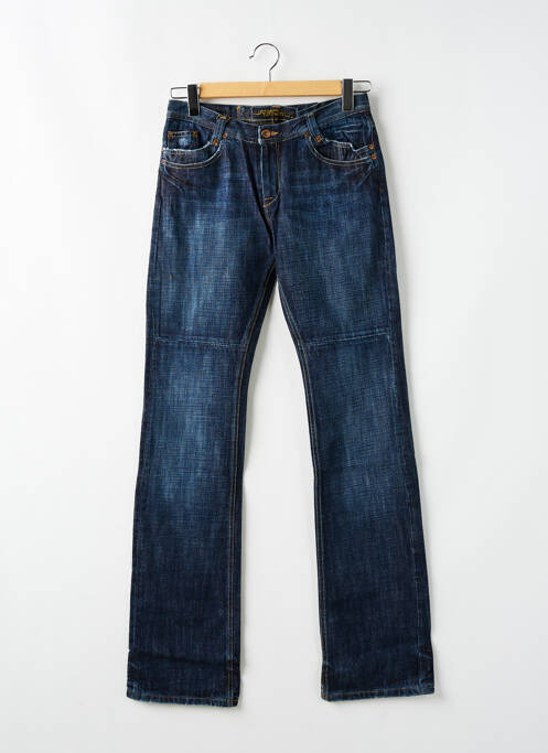 Blugi cu croială dreaptă albastru RWD femeie