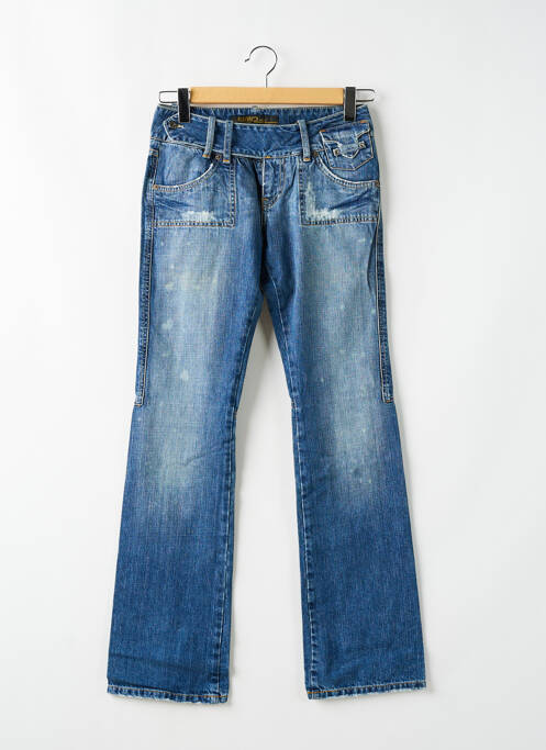 Blugi bootcut albastru RWD femeie