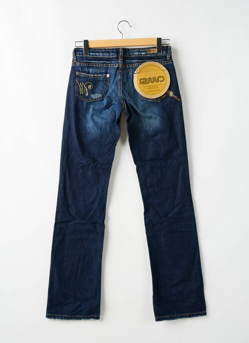 Blugi bootcut buzunare talie joasă albastru RWD femme