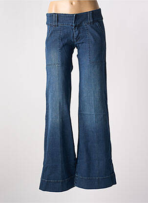 Blugi cu croială evazată albastru BEYOUK femeie