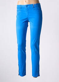 Blugi skinny elasticitate talie joasă albastru SUD EXPRESS femme