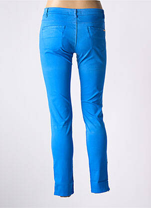 Blugi skinny elasticitate talie joasă albastru SUD EXPRESS femeie