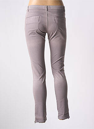 Blugi skinny elasticitate talie joasă gri SUD EXPRESS femeie
