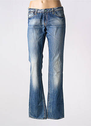 Blugi cu croială dreaptă albastru LE TEMPS DES CERISES femeie