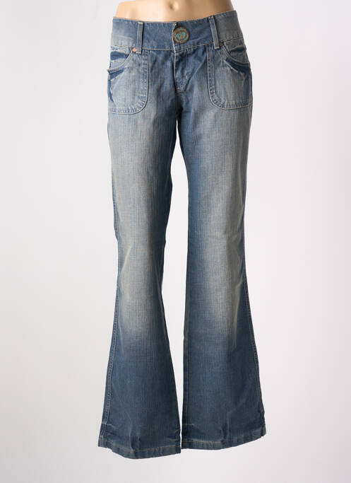 Blugi cu croială evazată albastru DDP femeie