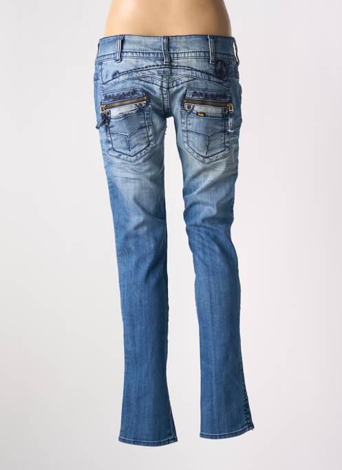 Blugi cu croială slim albastru LOIS femeie