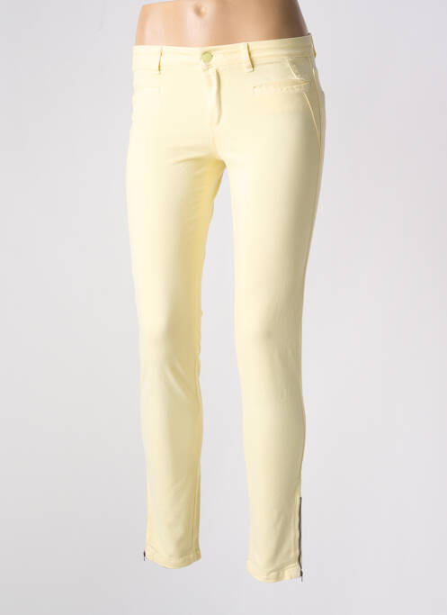 Blugi skinny galben SUD EXPRESS femeie