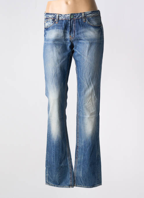 Blugi cu croială dreaptă albastru LE TEMPS DES CERISES femeie