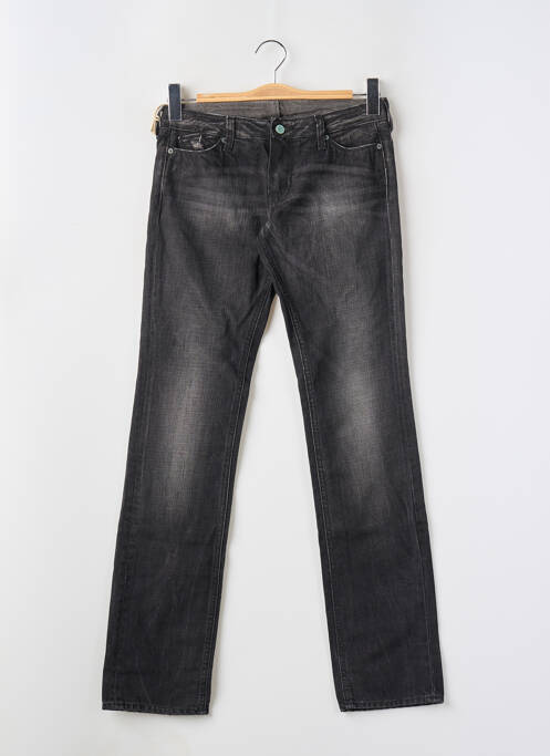 Blugi cu croială dreaptă negru LE TEMPS DES CERISES femeie