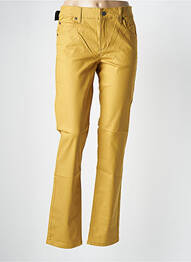 Pantalon slim elasticitate mărime normală galben CHEAP MONDAY femme