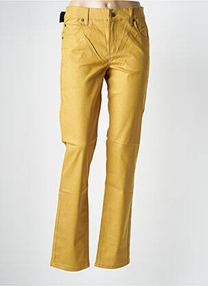 Pantalon slim galben CHEAP MONDAY femeie