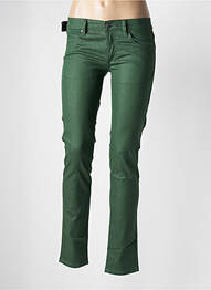 Pantalon slim elasticitate mărime normală verde CHEAP MONDAY femeie