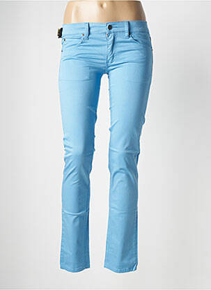 Pantalon slim talie joasă talie joasă albastru CHEAP MONDAY femeie